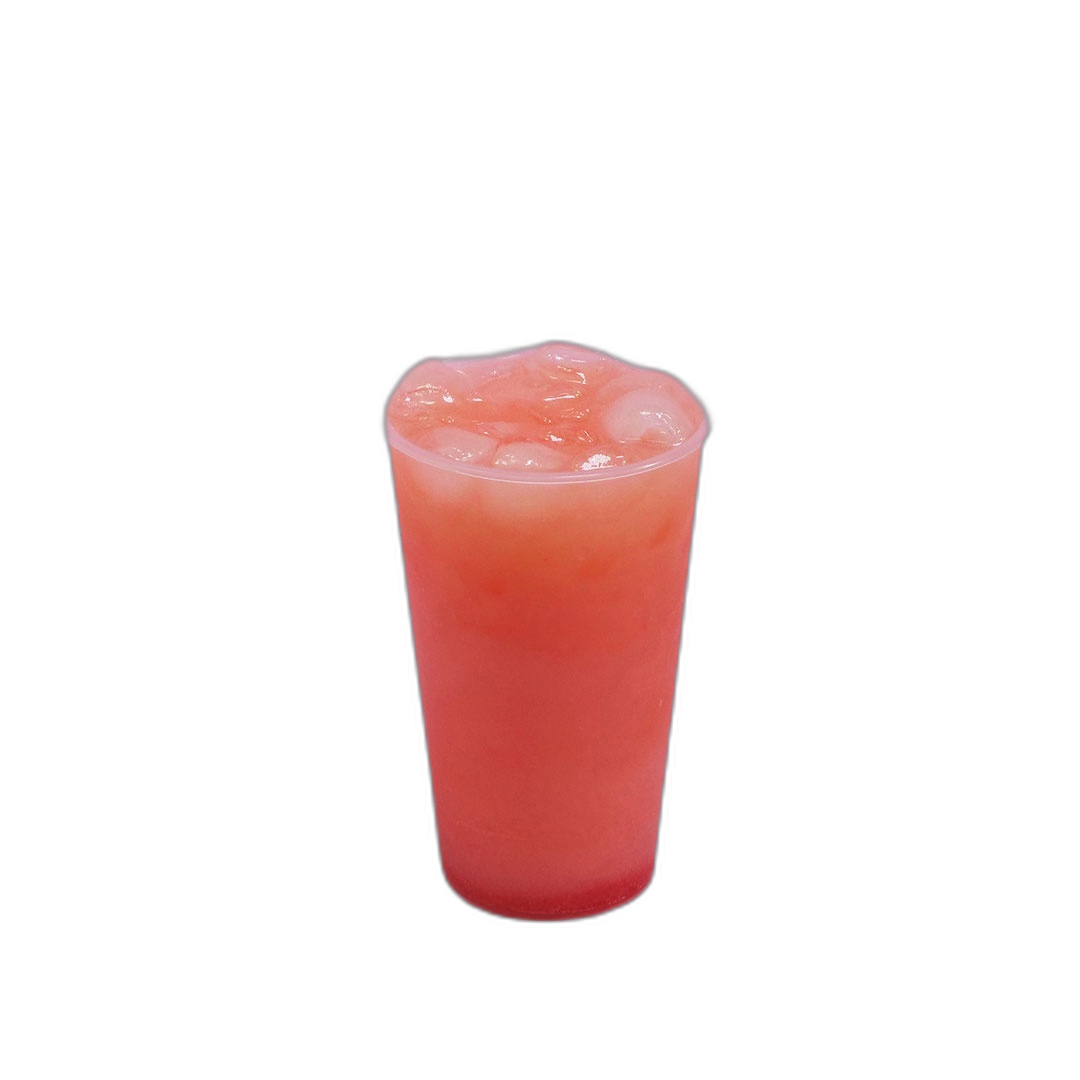 Lemonade with Arbuz, pineapple and rose